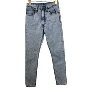 Levi’s 501 High Rise Straight Tapered Jeans